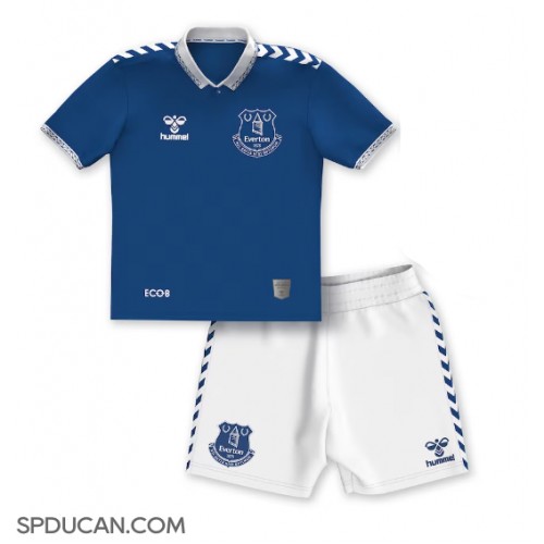 Dječji Nogometni Dres Everton Domaci 2023-24 Kratak Rukav (+ Kratke hlače)
